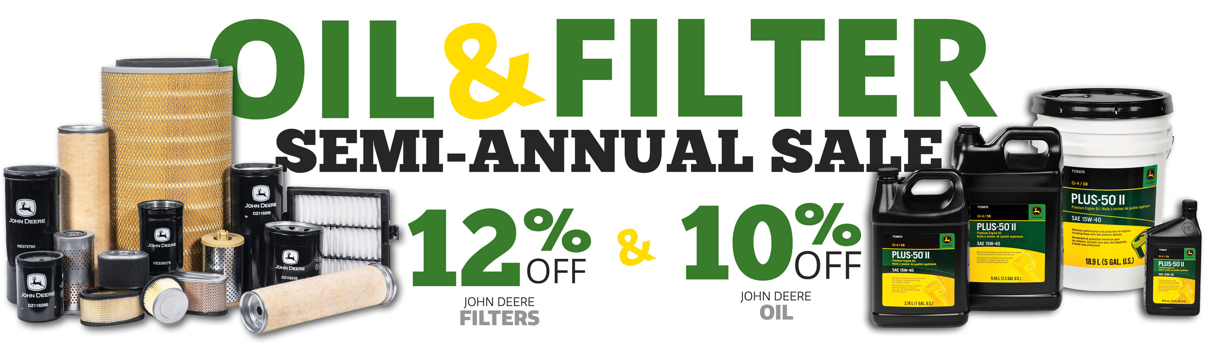 Save BIG on Oil & Filters